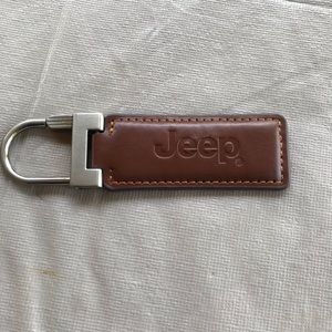 JEEP leather keychain